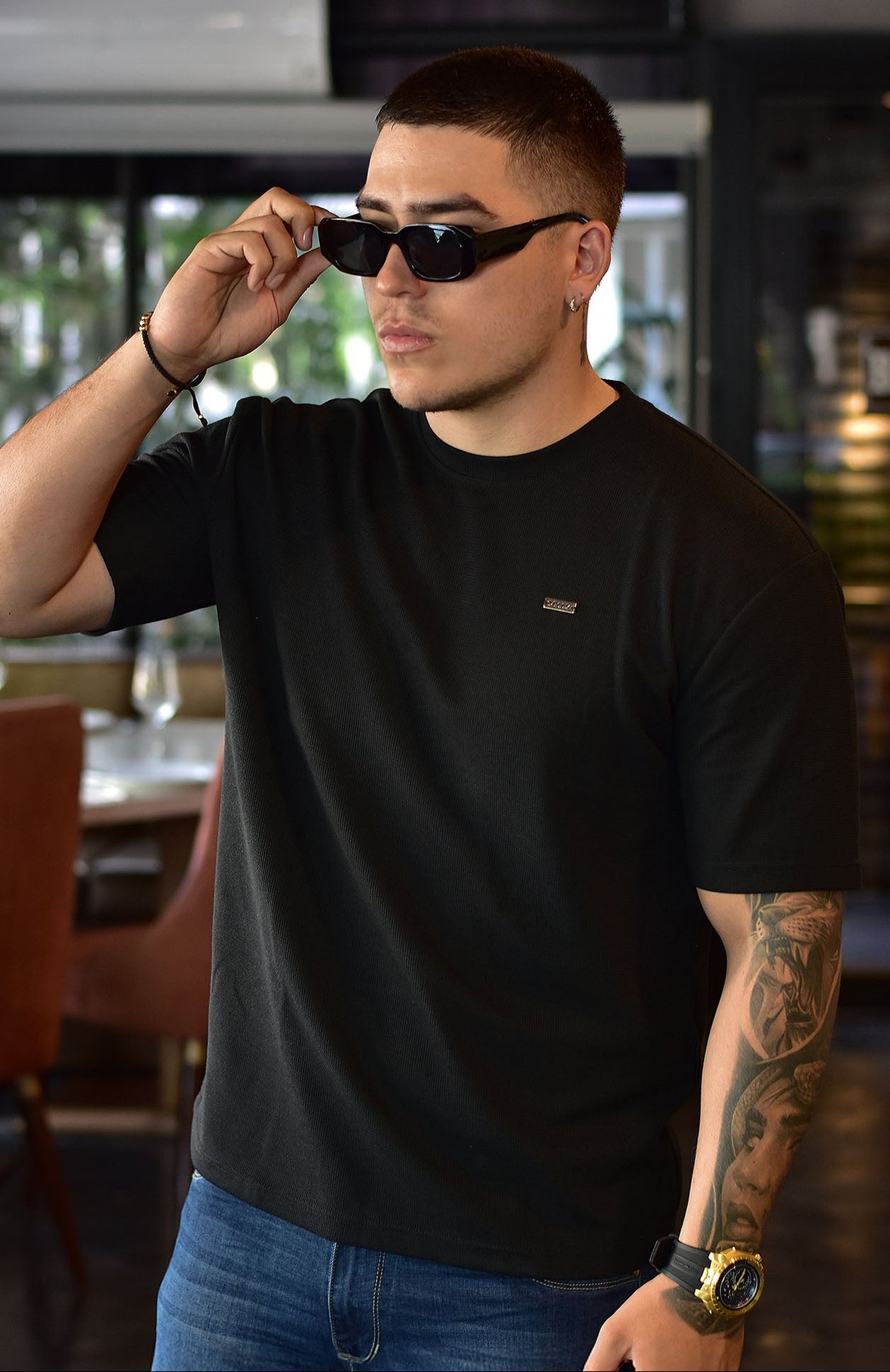 MOSCU OVERSIZE BLACK