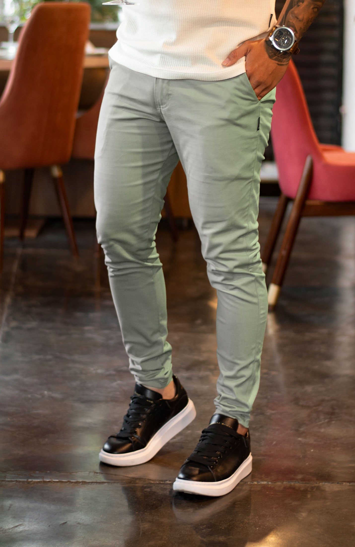 DRILL SLIM VERDE PISTACHO