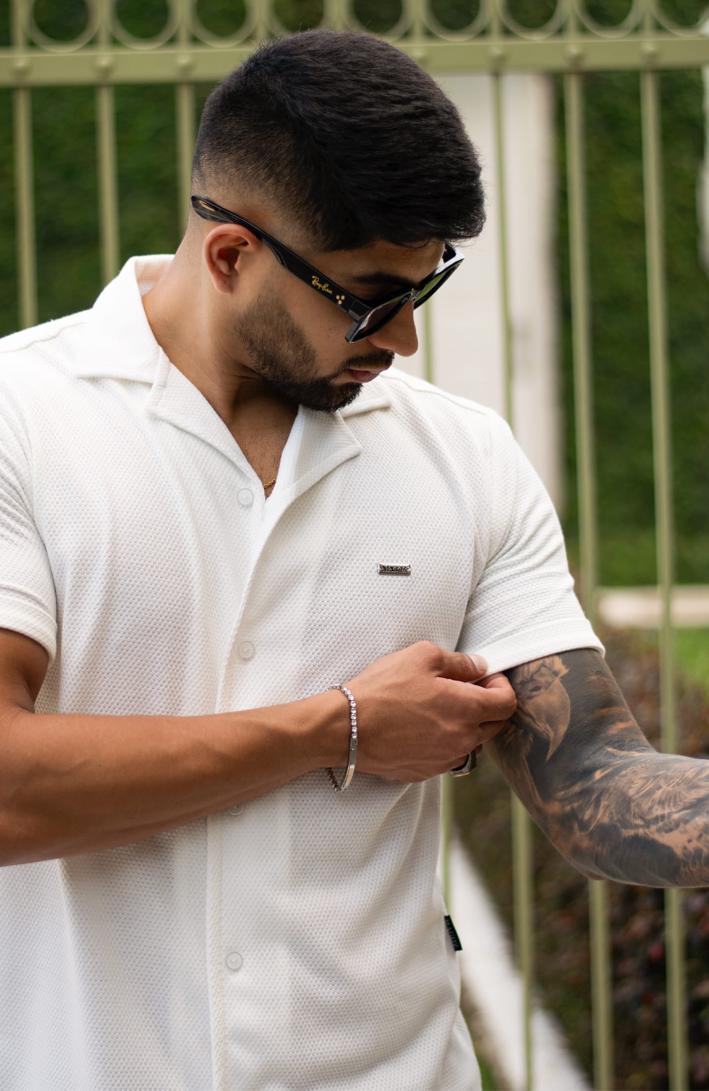 IBIZA TEXTURE SHIRT MARFIL