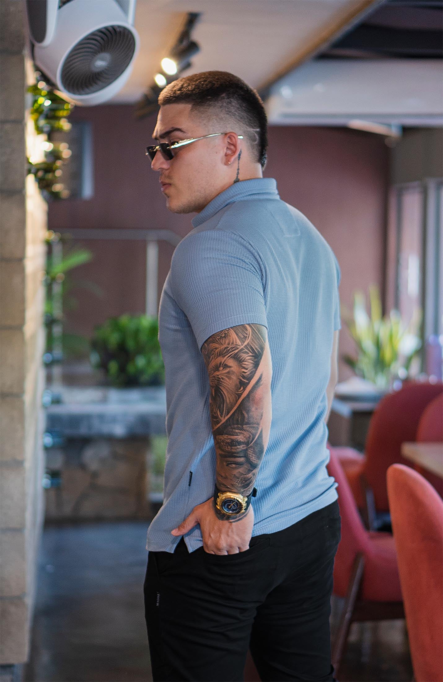 POLO VERONA DELUXE - AZUL