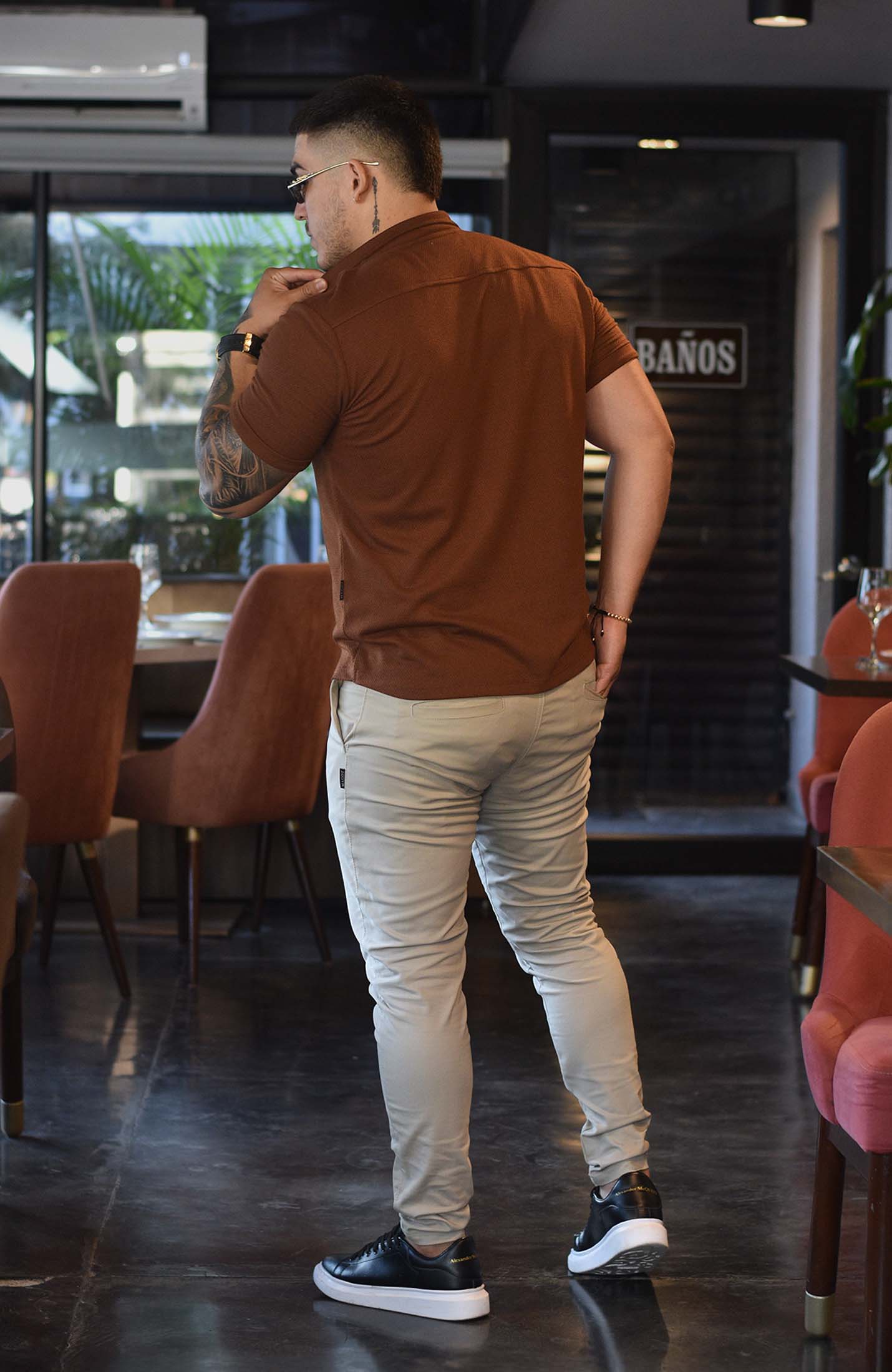 IBIZA TEXTURE SHIRT CAFE