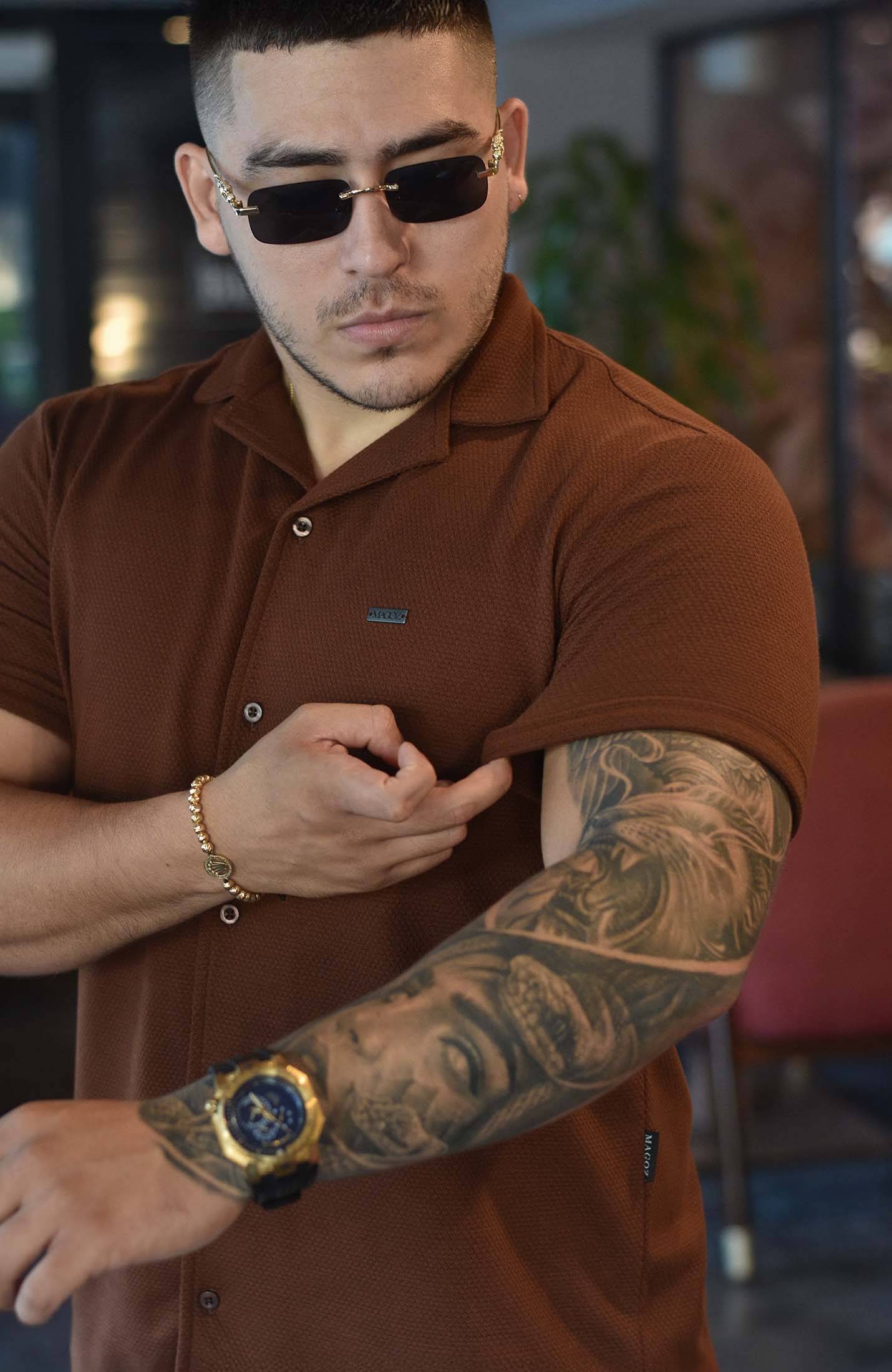 IBIZA TEXTURE SHIRT CAFE