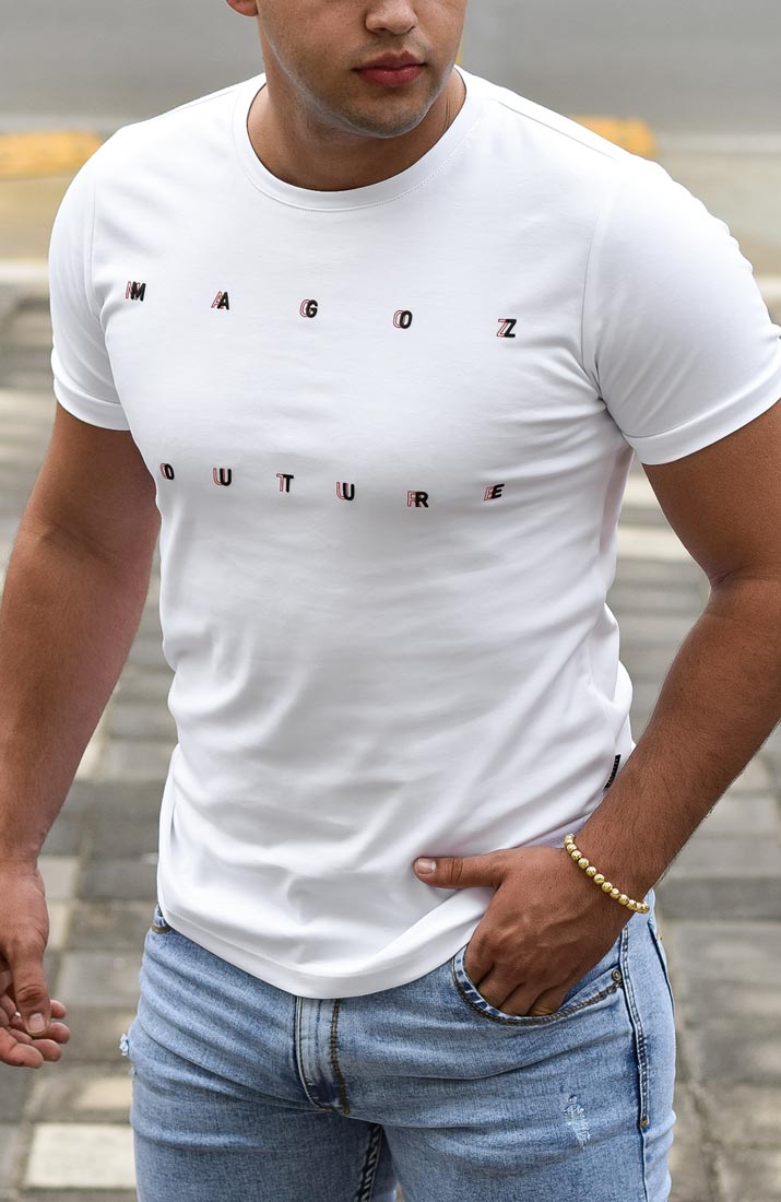 TSHIRT MAGOZ LETTERS