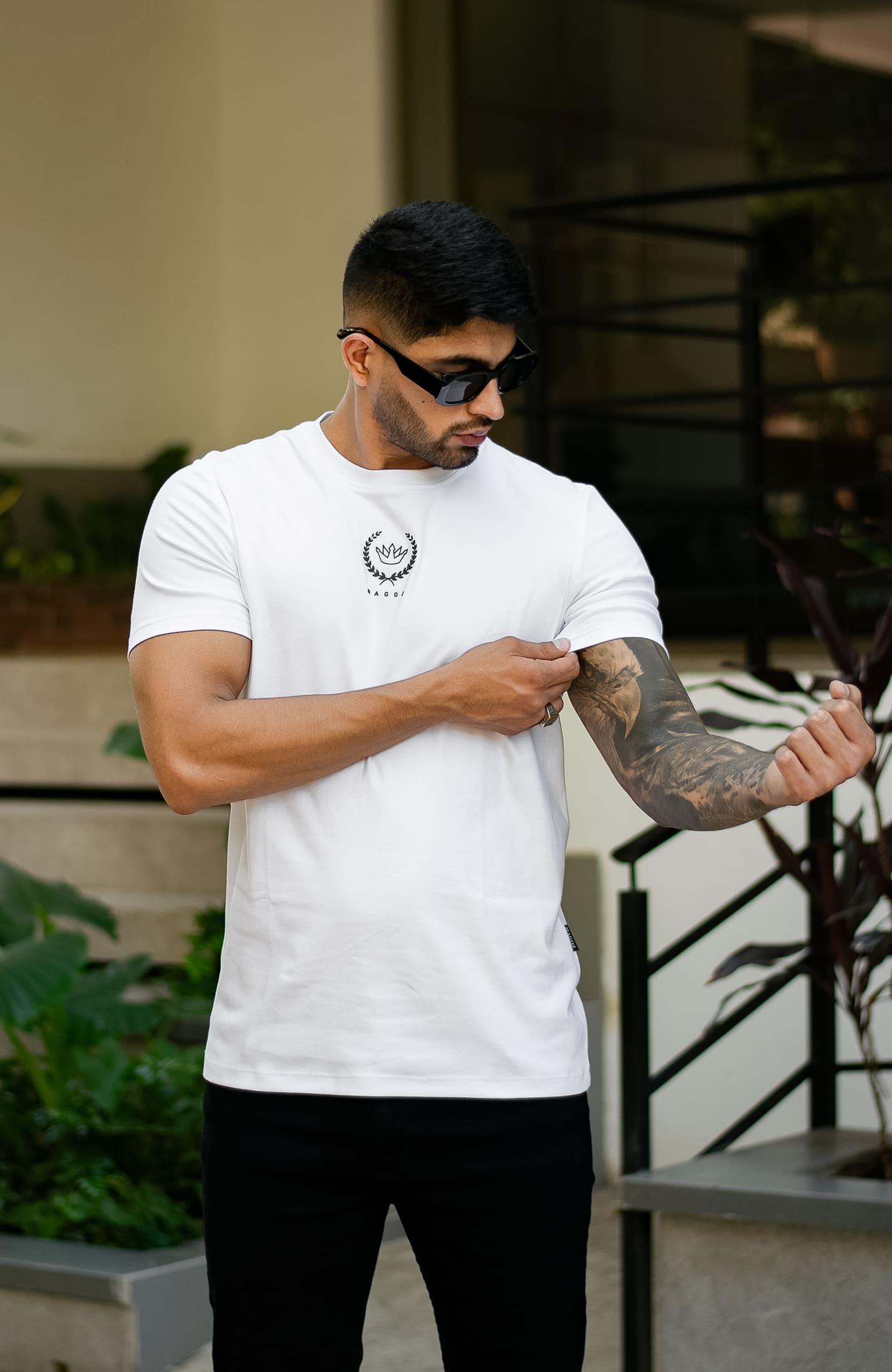 TSHIRT MAGOZ LAUREL WHITE