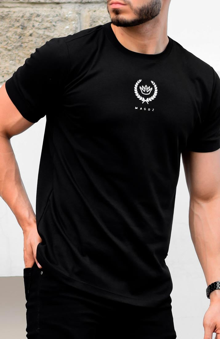 TSHIRT MAGOZ LAUREL BLACK