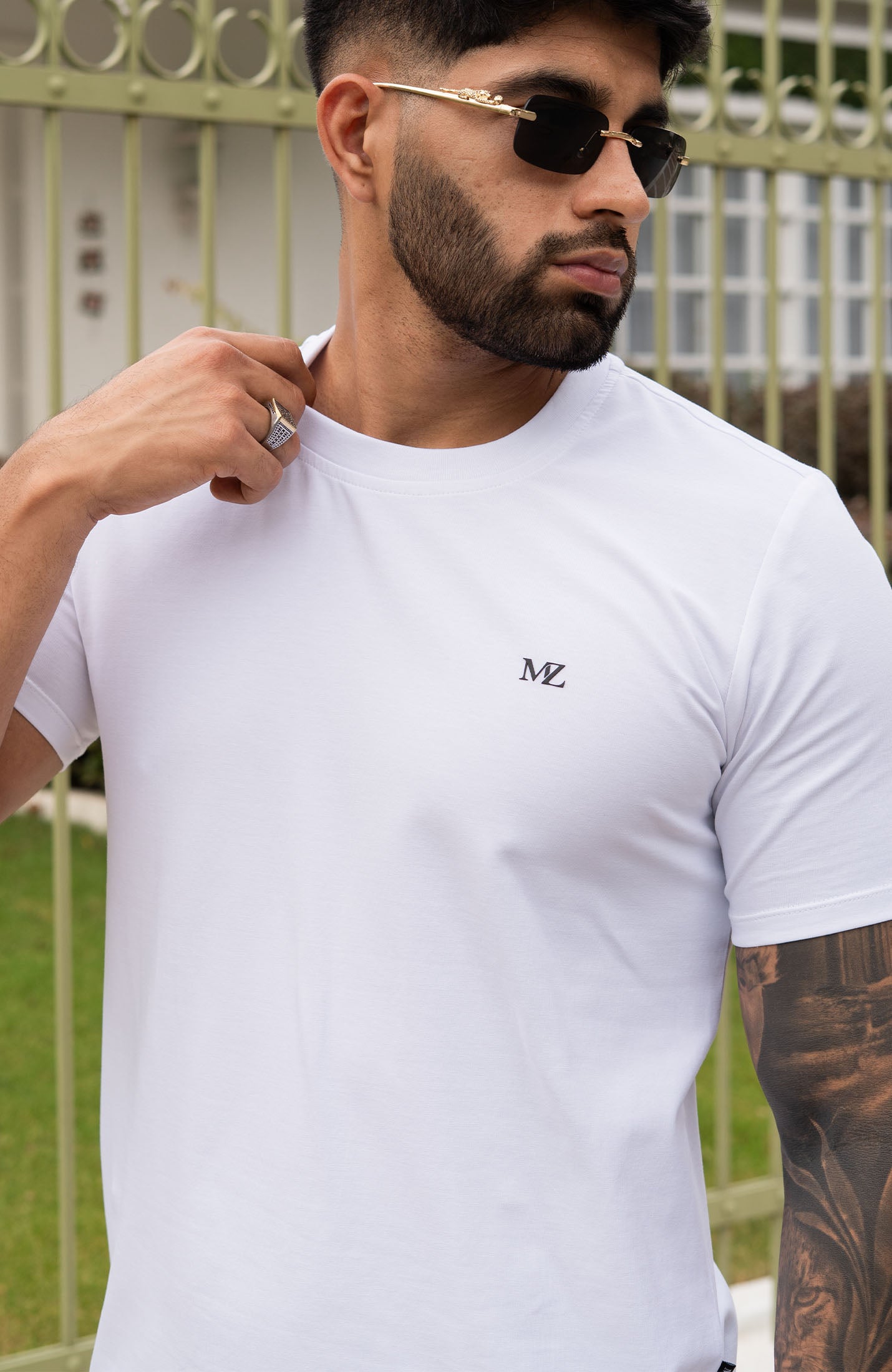 CAMISETA BASICA BLANCO