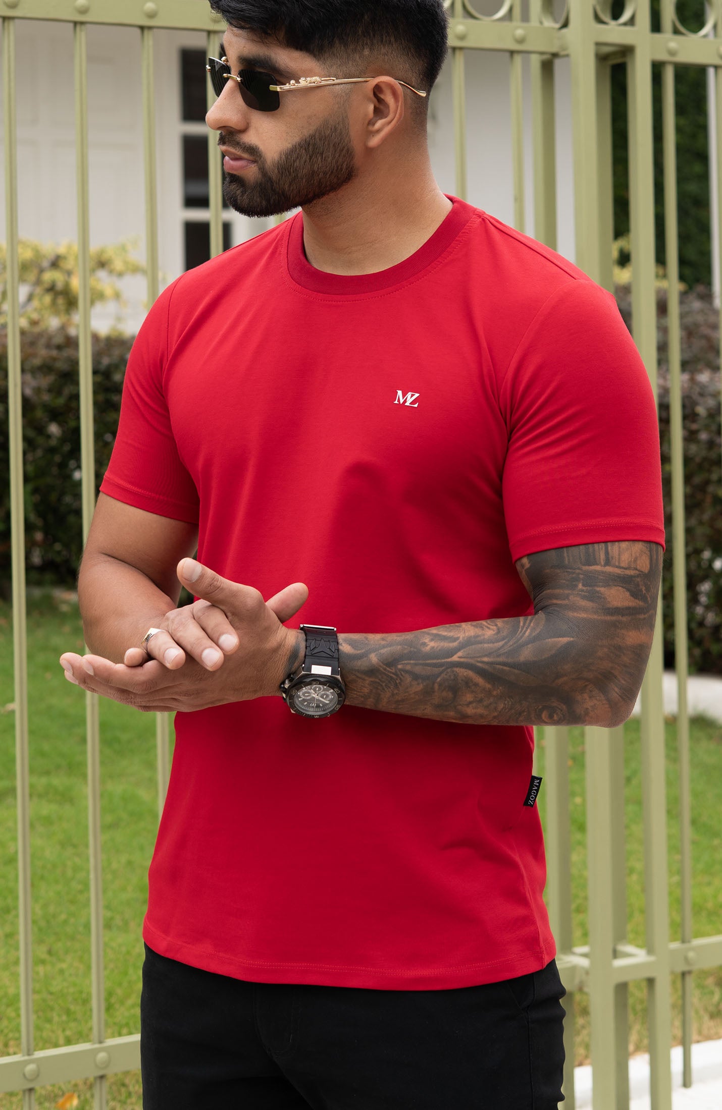 CAMISETA BASICA ROJA