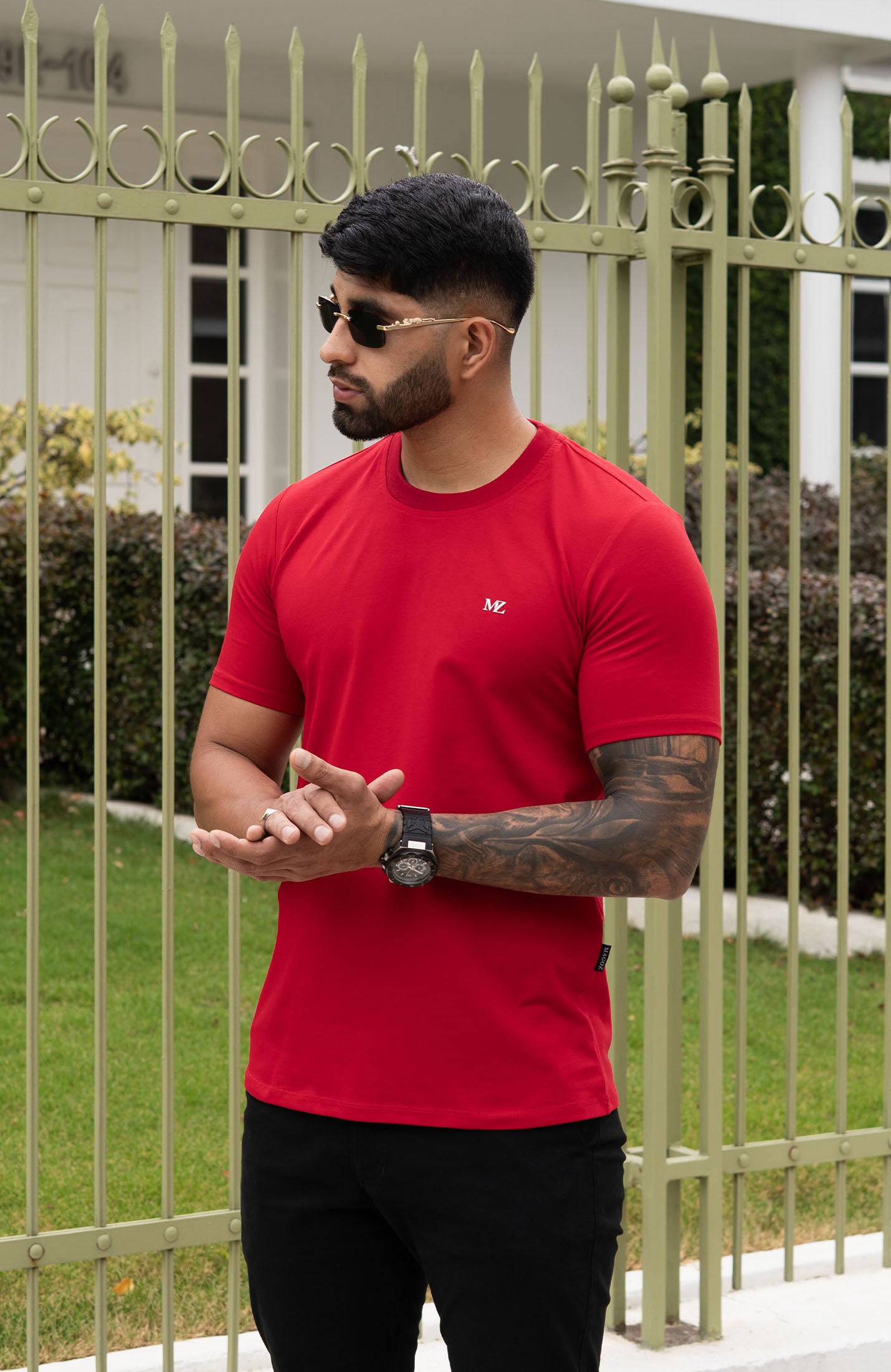 CAMISETA BASICA ROJA
