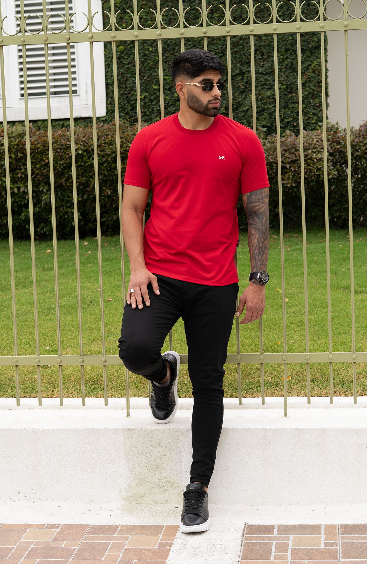 CAMISETA BASICA ROJA