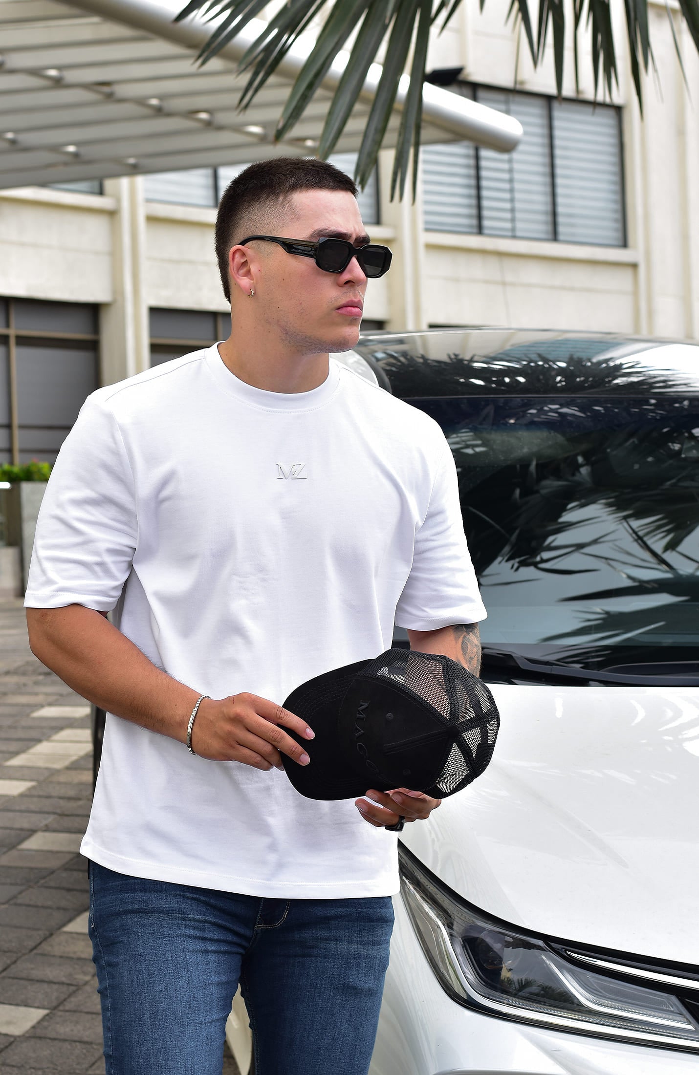 TSHIRT OVERSIZED TORONTO MZ WHITE