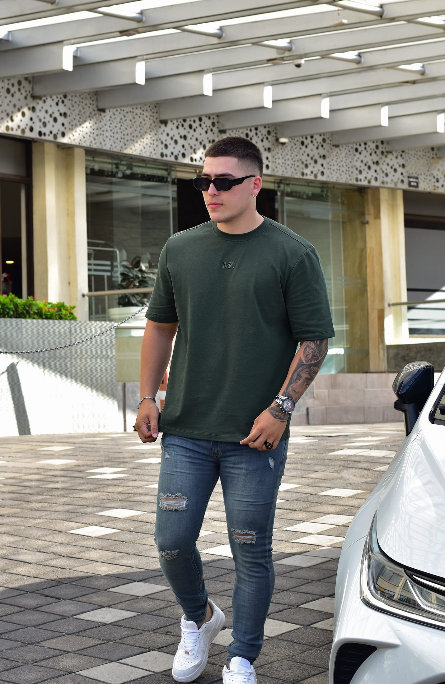TSHIRT OVERSIZED TORONTO MZ VERDE