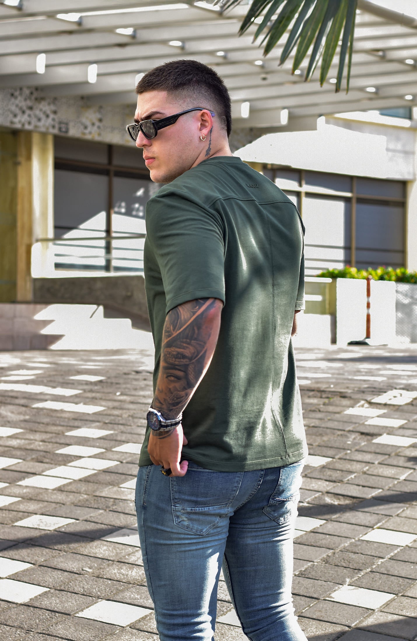 TSHIRT OVERSIZED TORONTO MZ VERDE