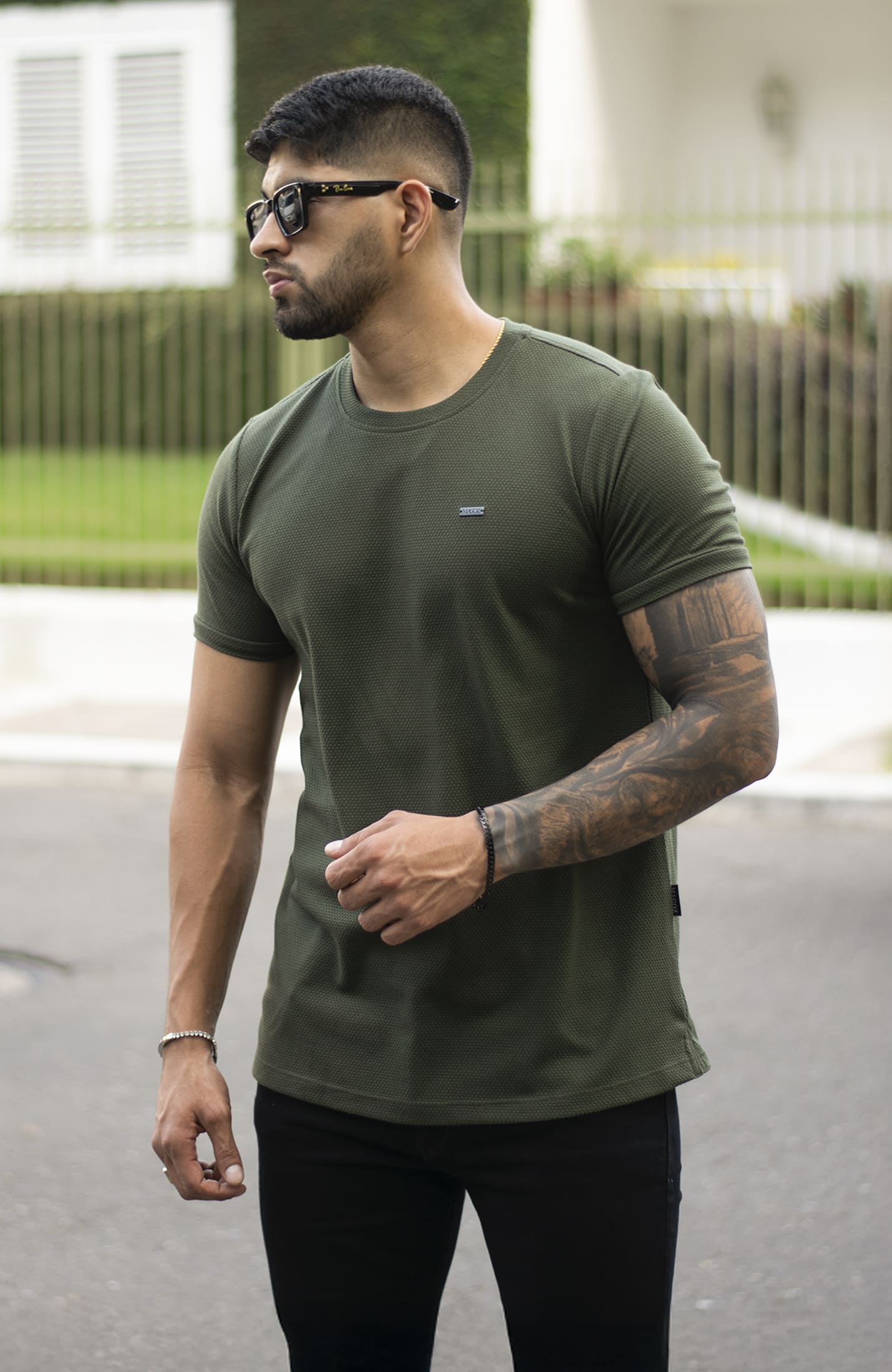 TSHIRT ZAIN MILITAR TEXTURA