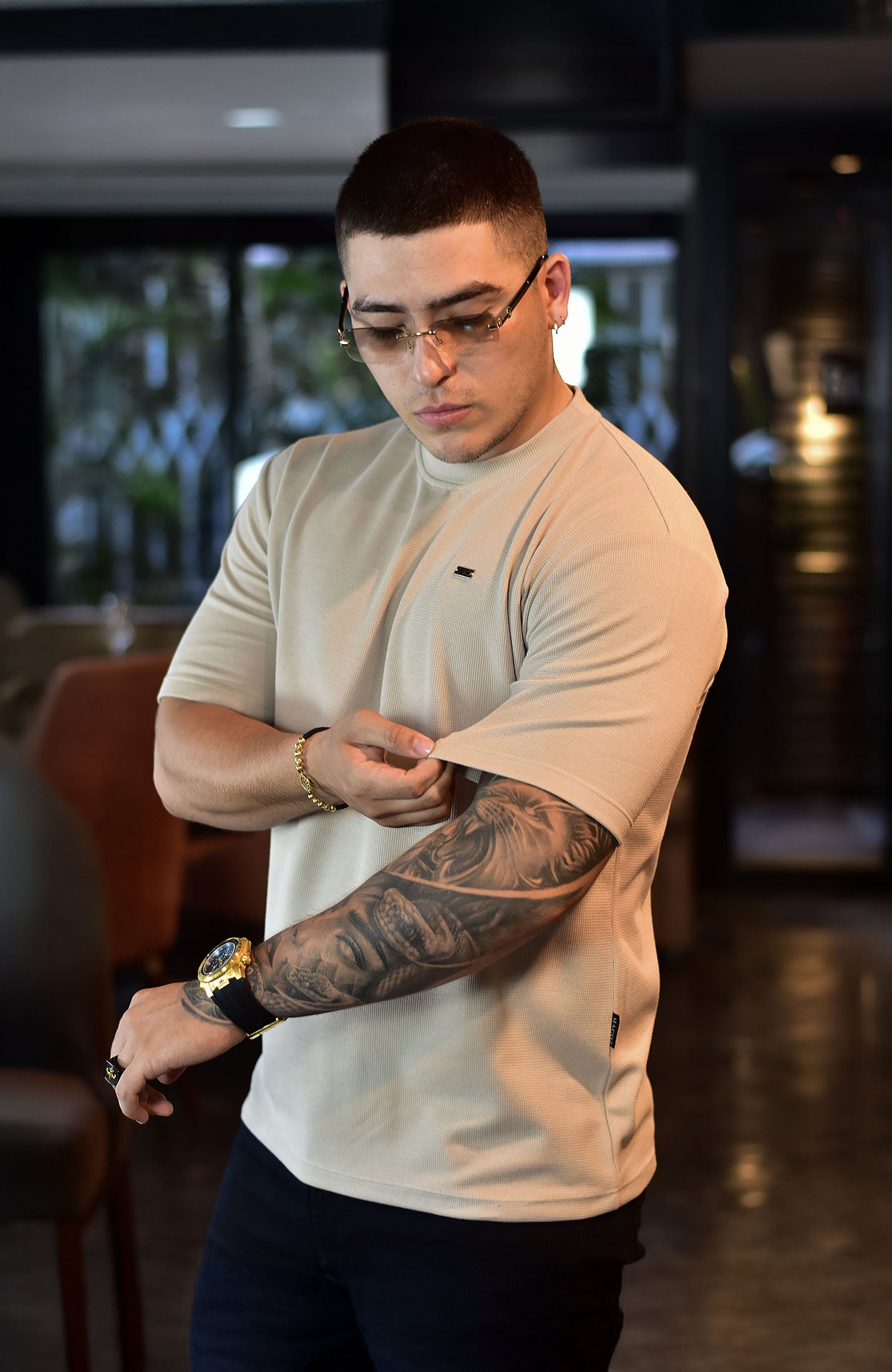 MOSCU OVERSIZE BEIGE