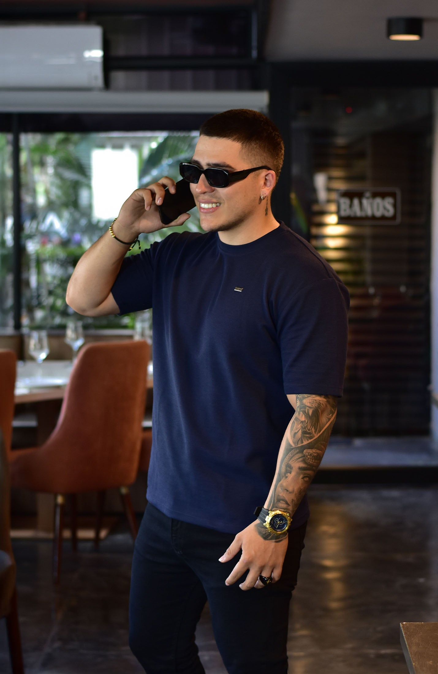MOSCU OVERSIZE AZUL