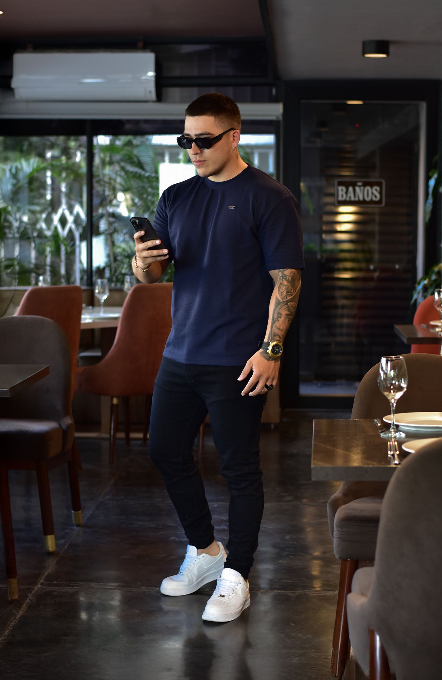 MOSCU OVERSIZE AZUL