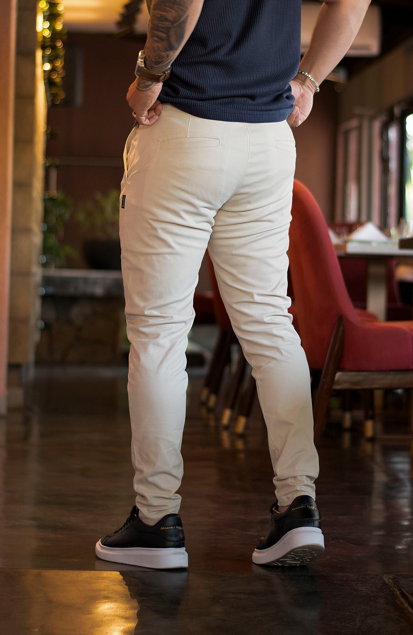 DRILL SLIM BEIGE