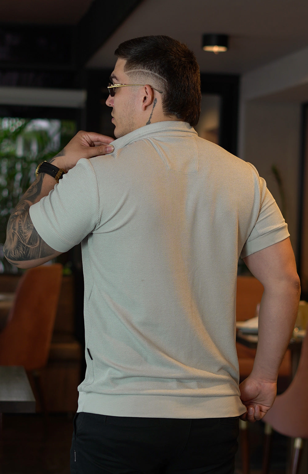 POLO ATHENAS GRIS