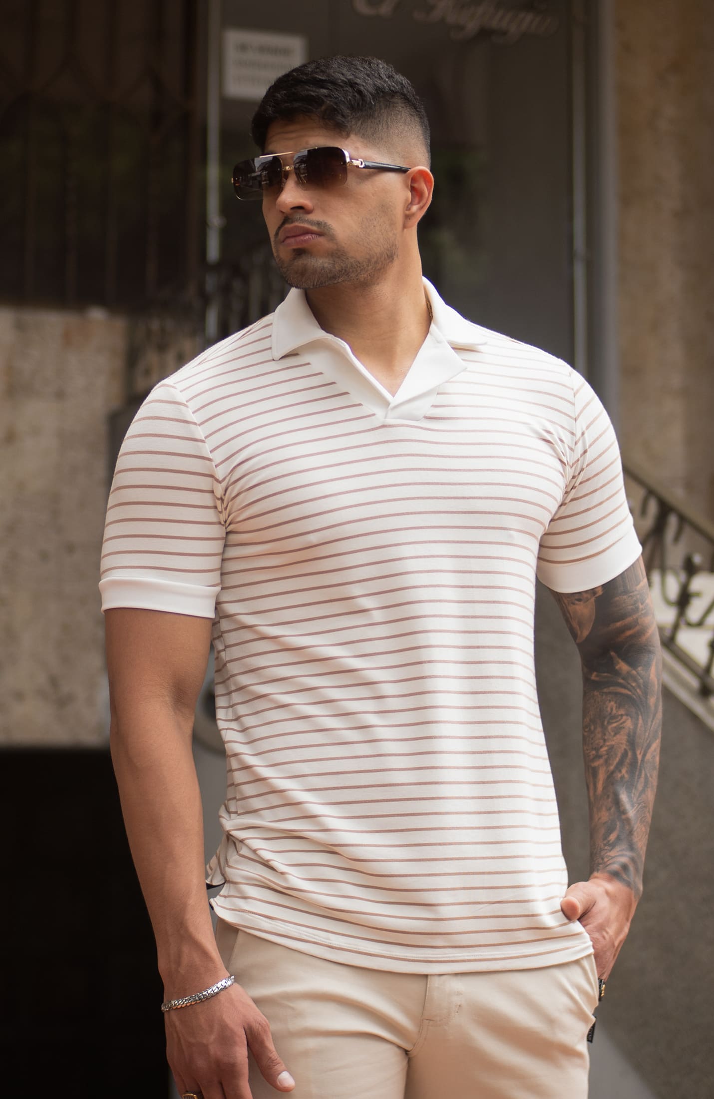 POLO MARINE BEIGE