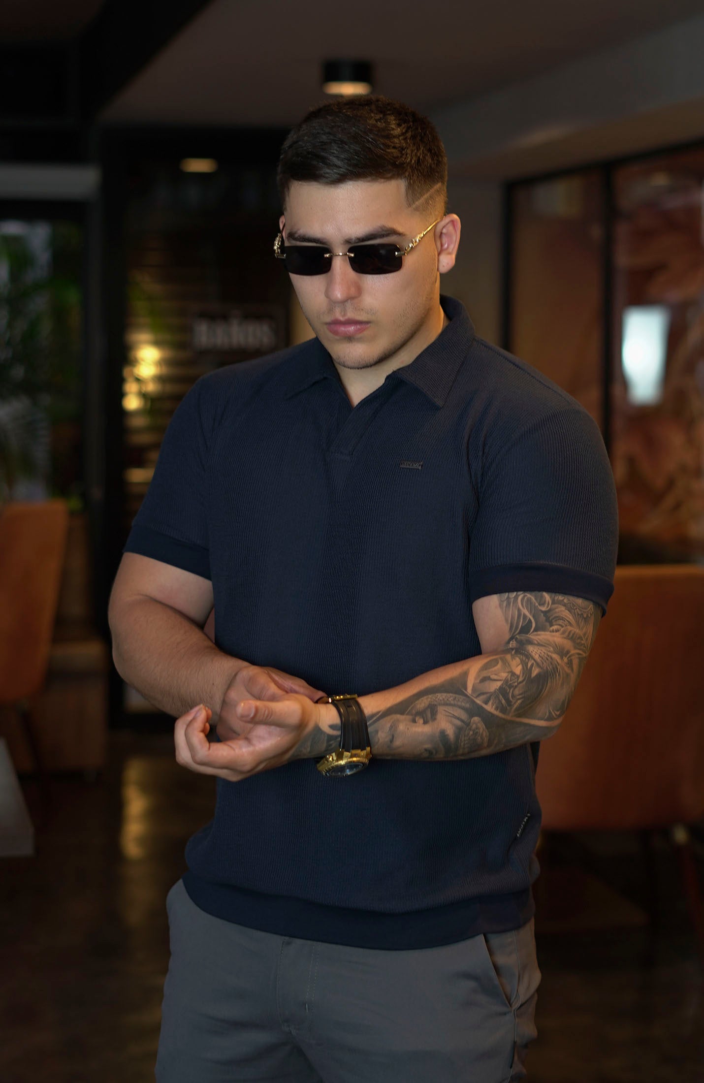 POLO ATHENAS MARINO