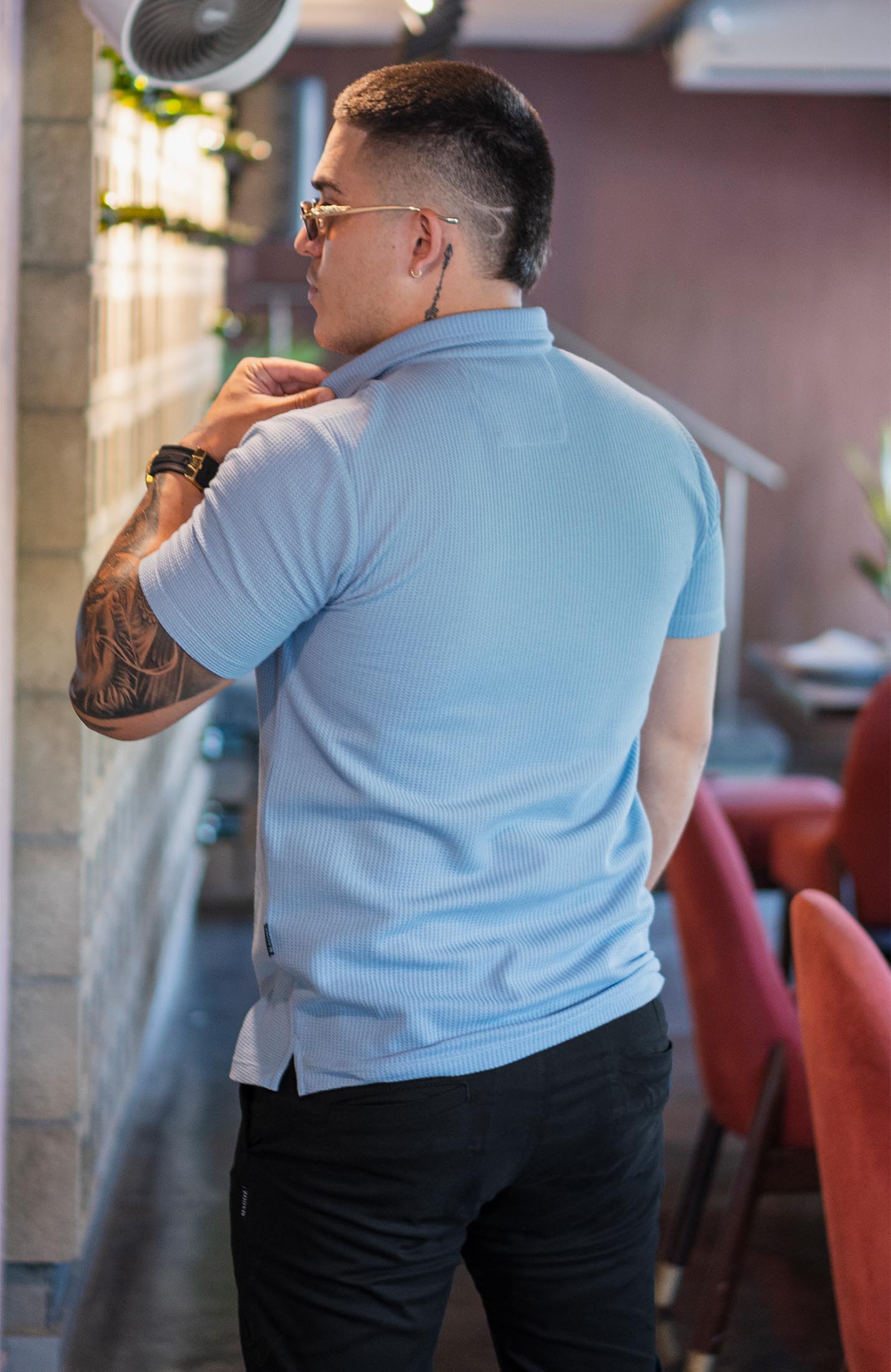 POLO VERONA DELUXE - AZUL