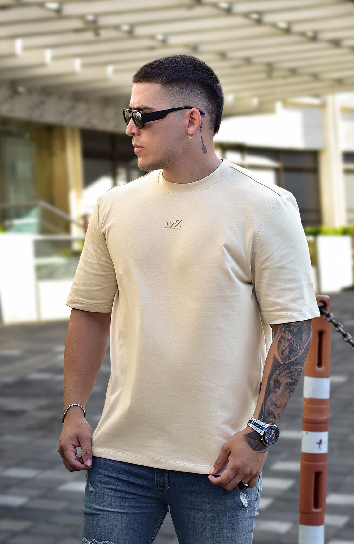 OVERSIZE TORONTO MZ CREMA