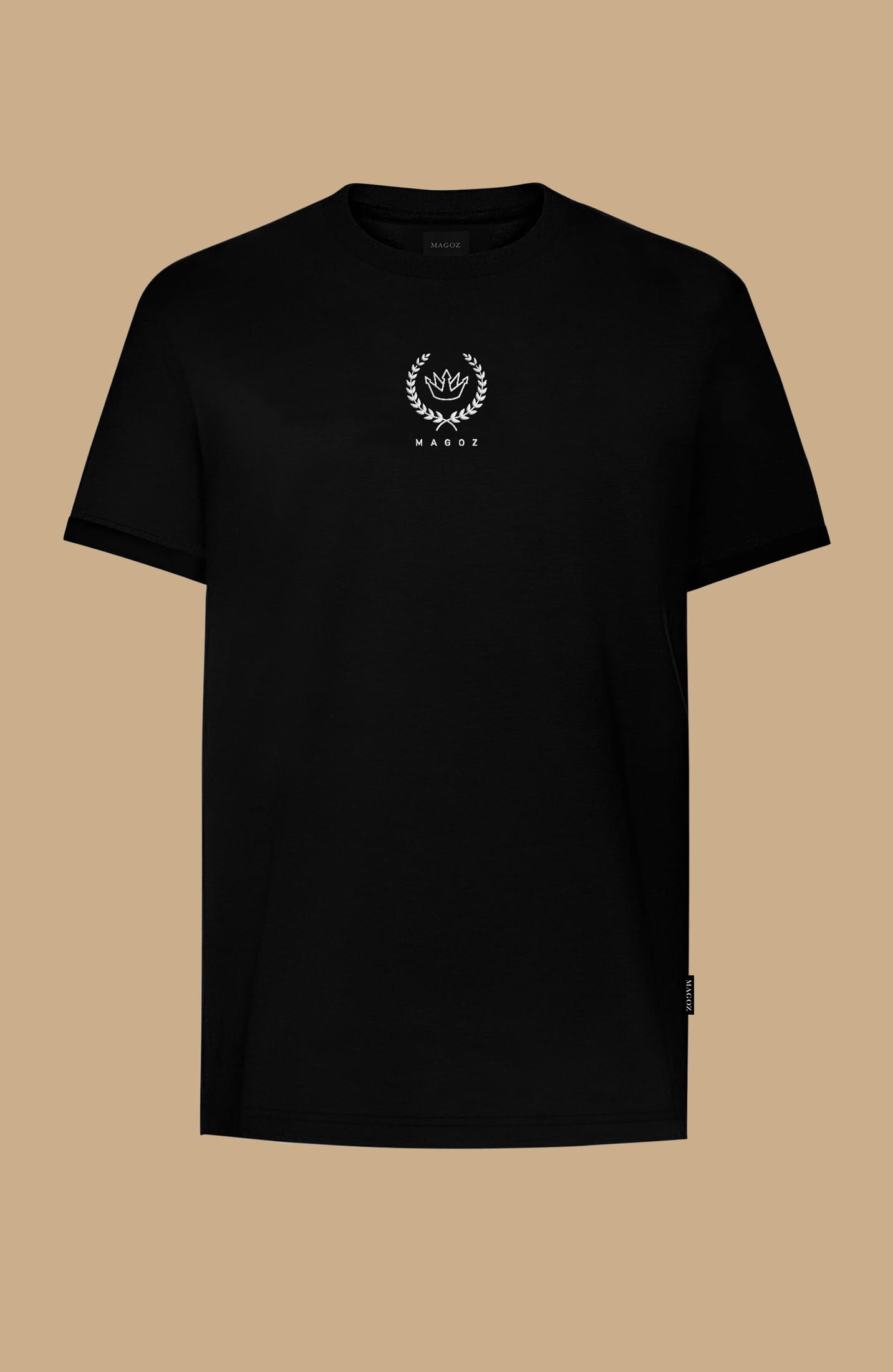 TSHIRT MAGOZ LAUREL BLACK