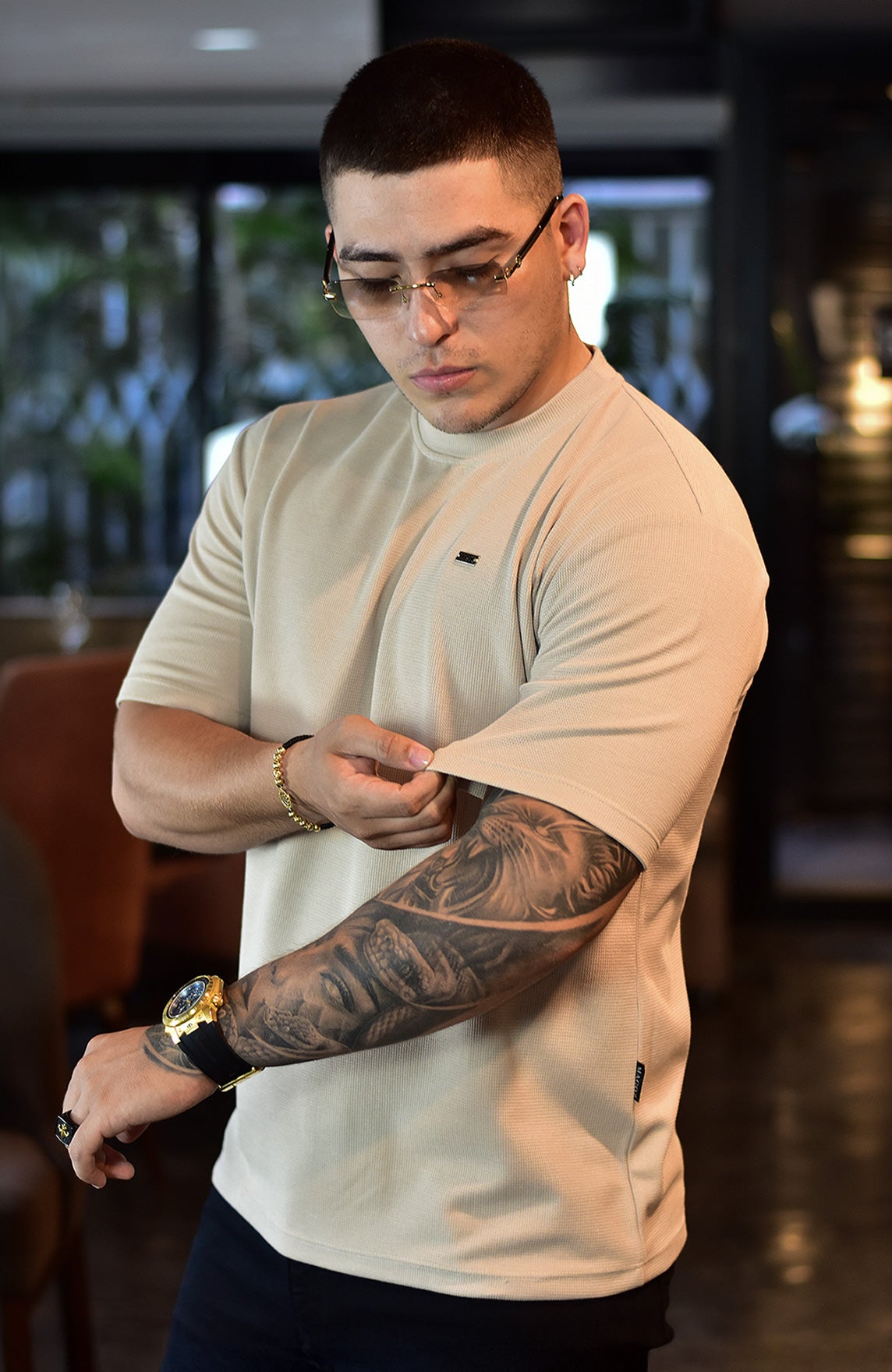 MOSCU OVERSIZE CREMA