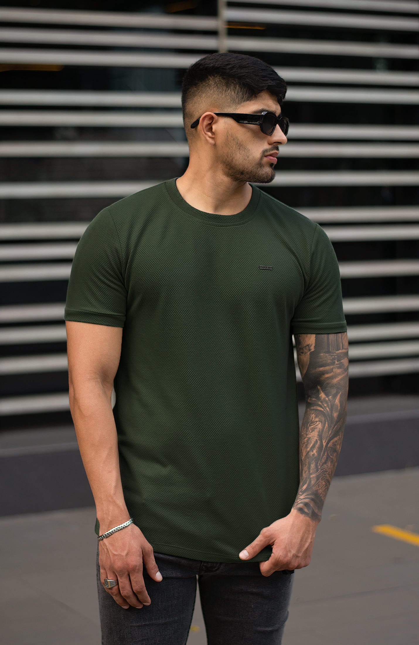 TSHIRT ZAIN MILITAR TEXTURA