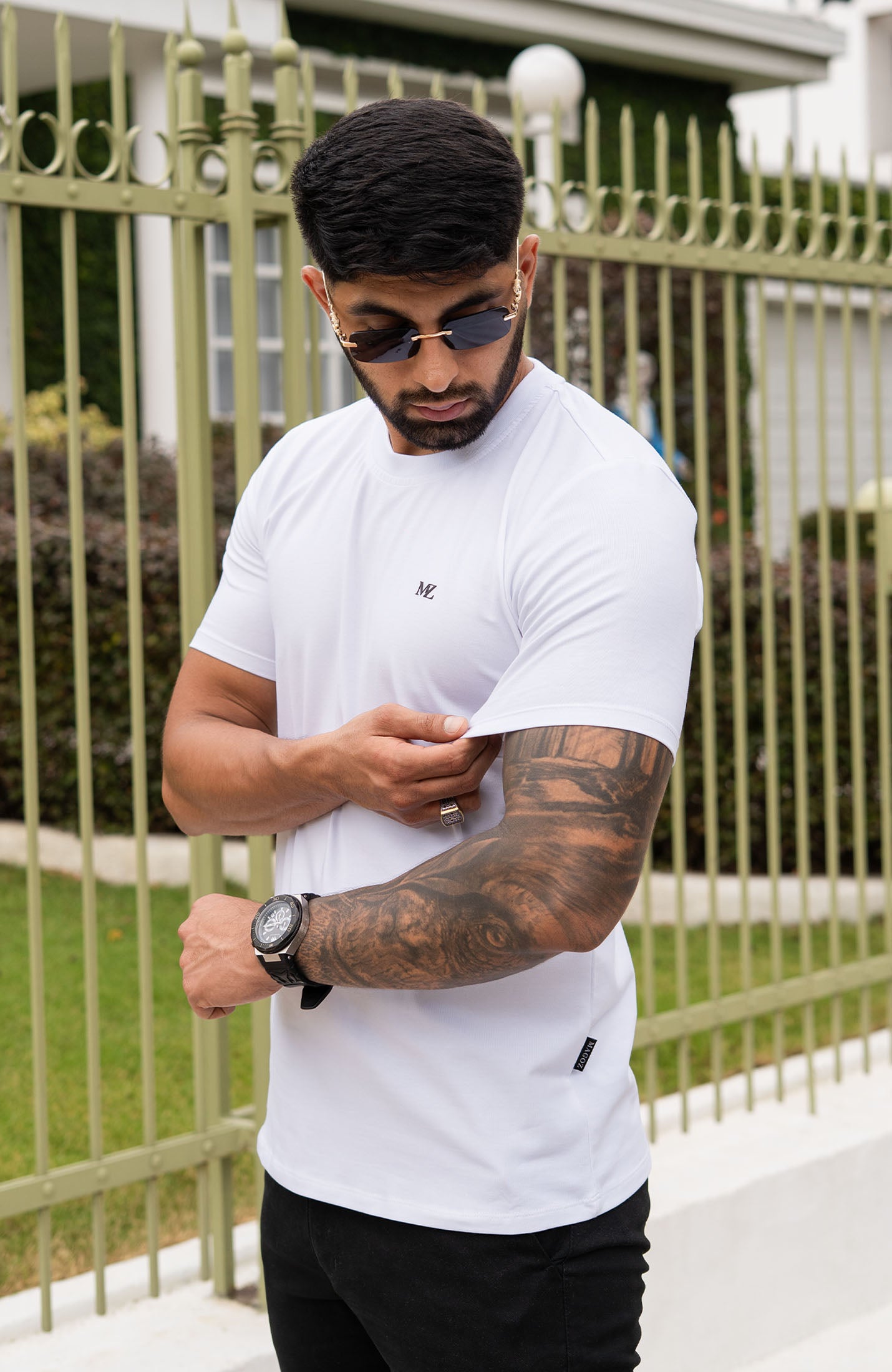 CAMISETA BASICA BLANCO