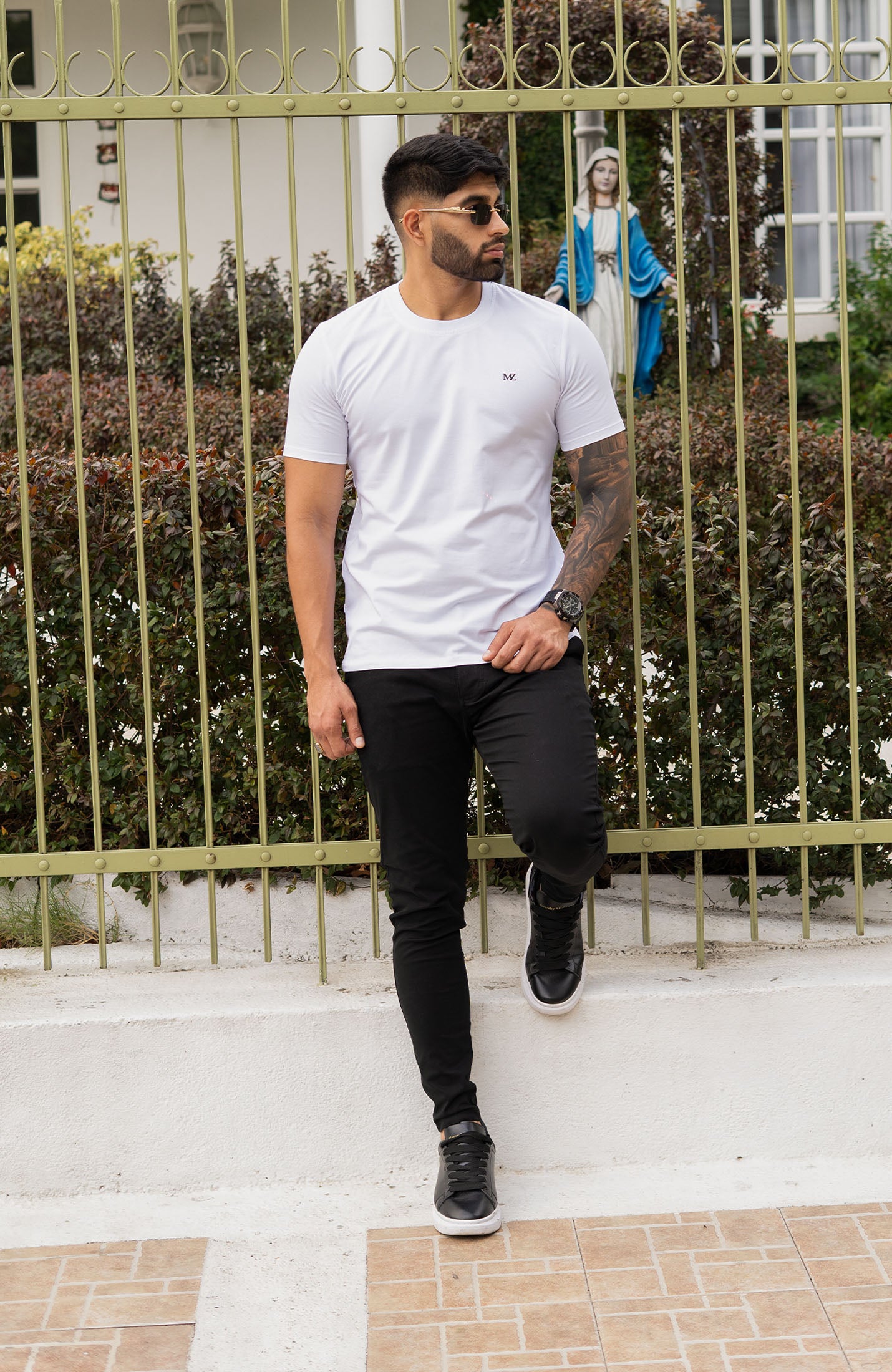 CAMISETA BASICA BLANCO