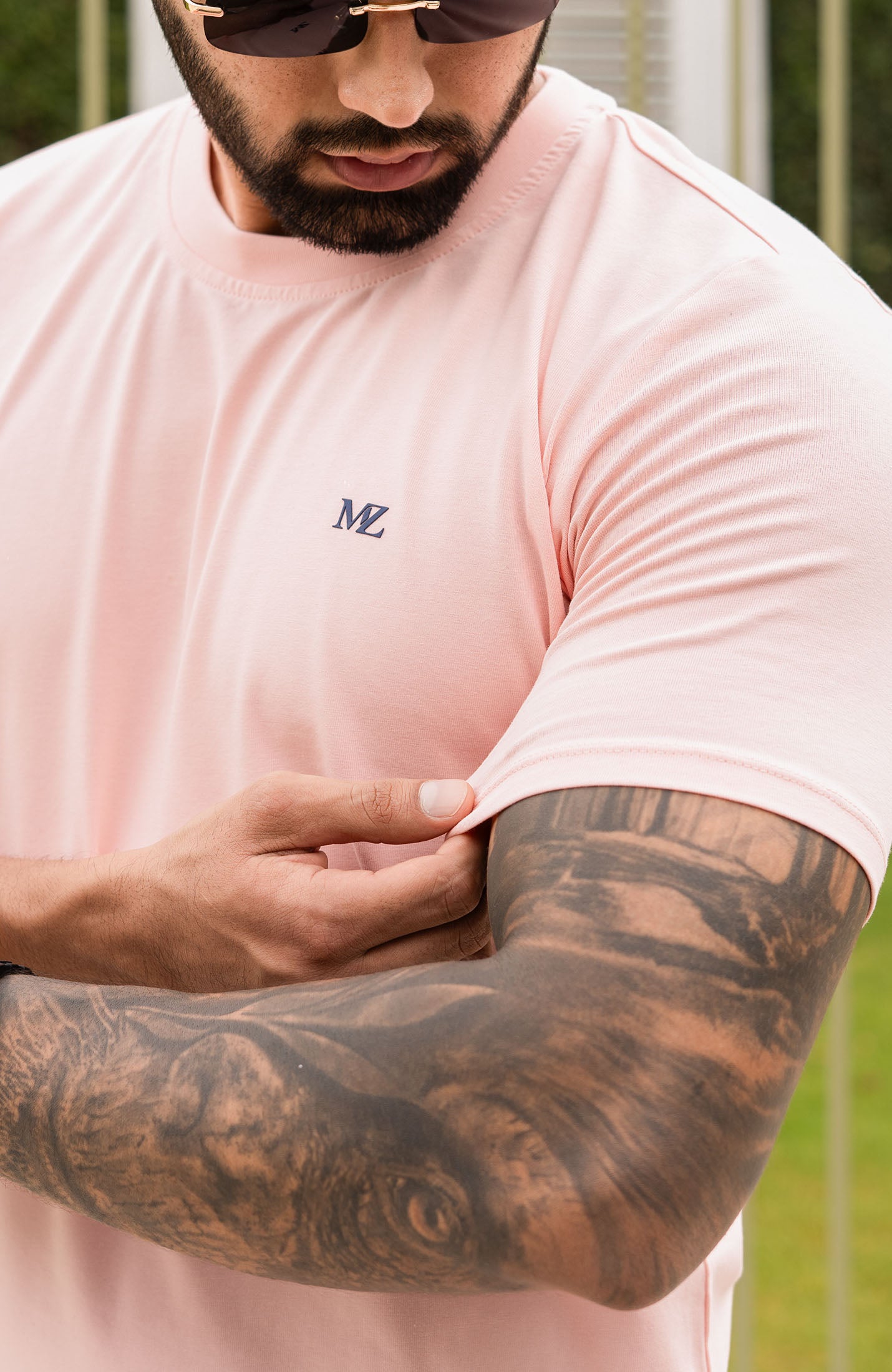 CAMISETA BASICA ROSA