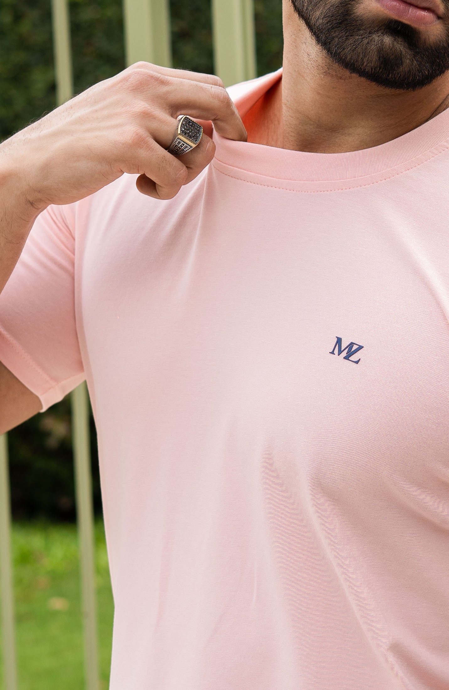CAMISETA BASICA ROSA