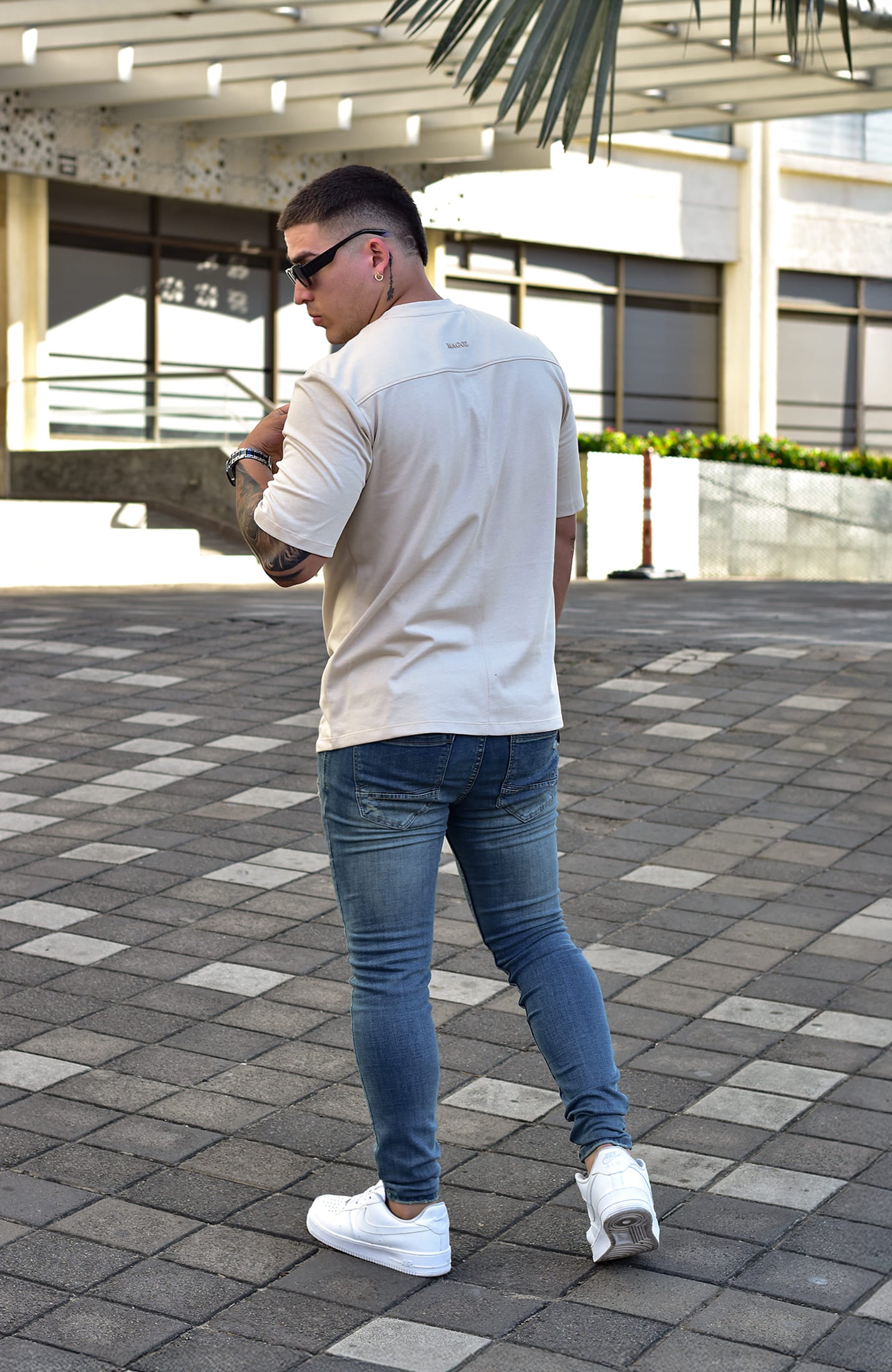 TSHIRT OVERSIZED TORONTO MZ BEIGE