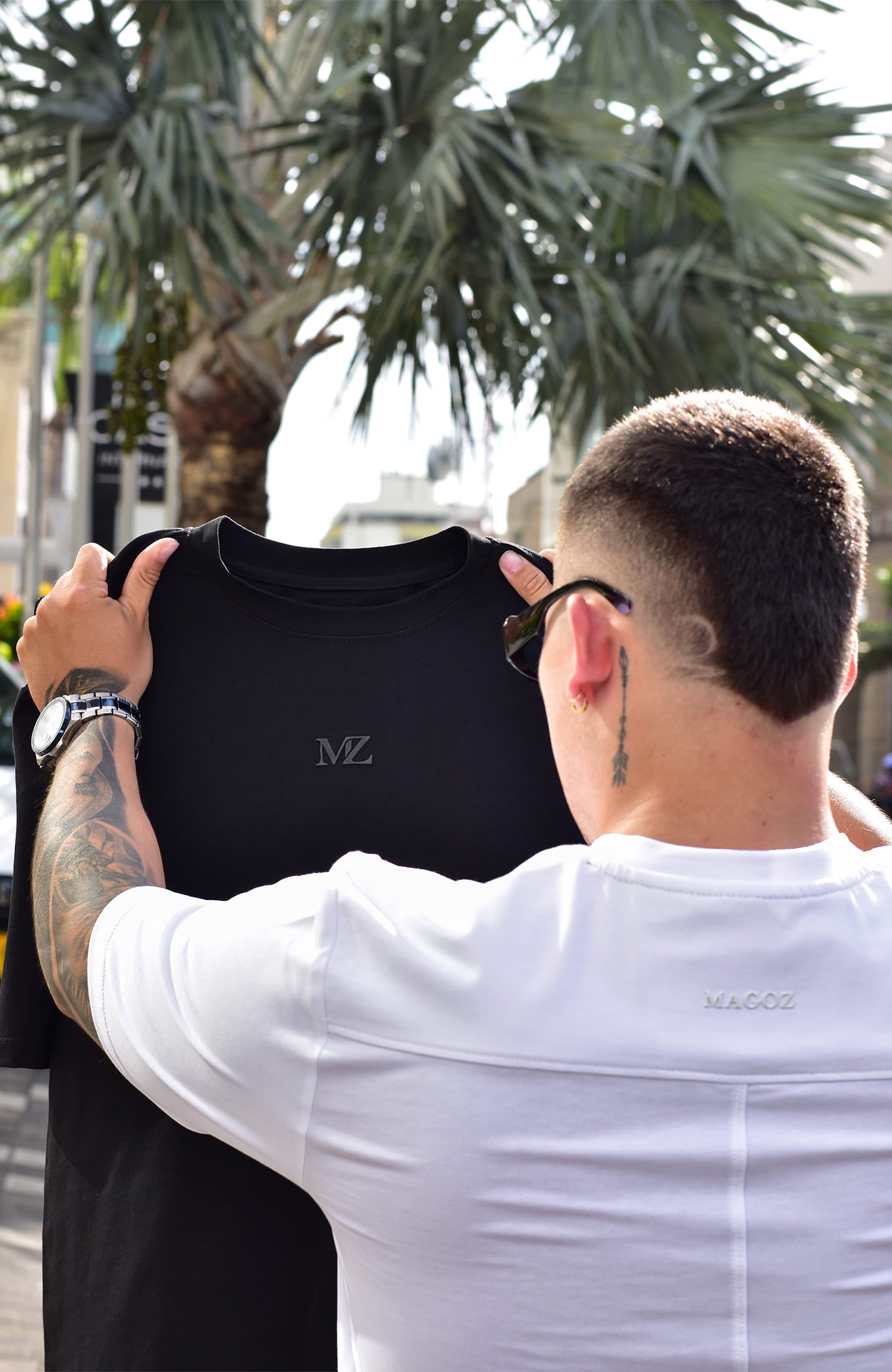 TSHIRT OVERSIZED TORONTO MZ NEGRO