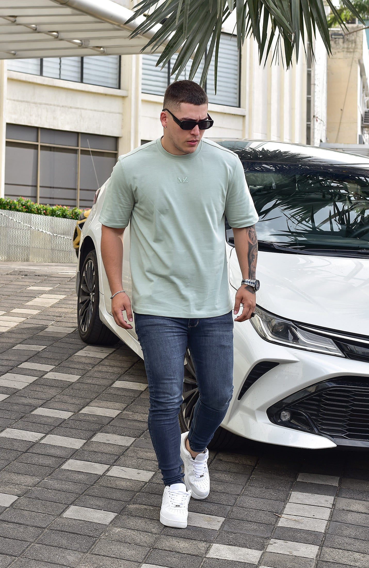 TSHIRT OVERSIZED TORONTO MZ VERDE CLARO