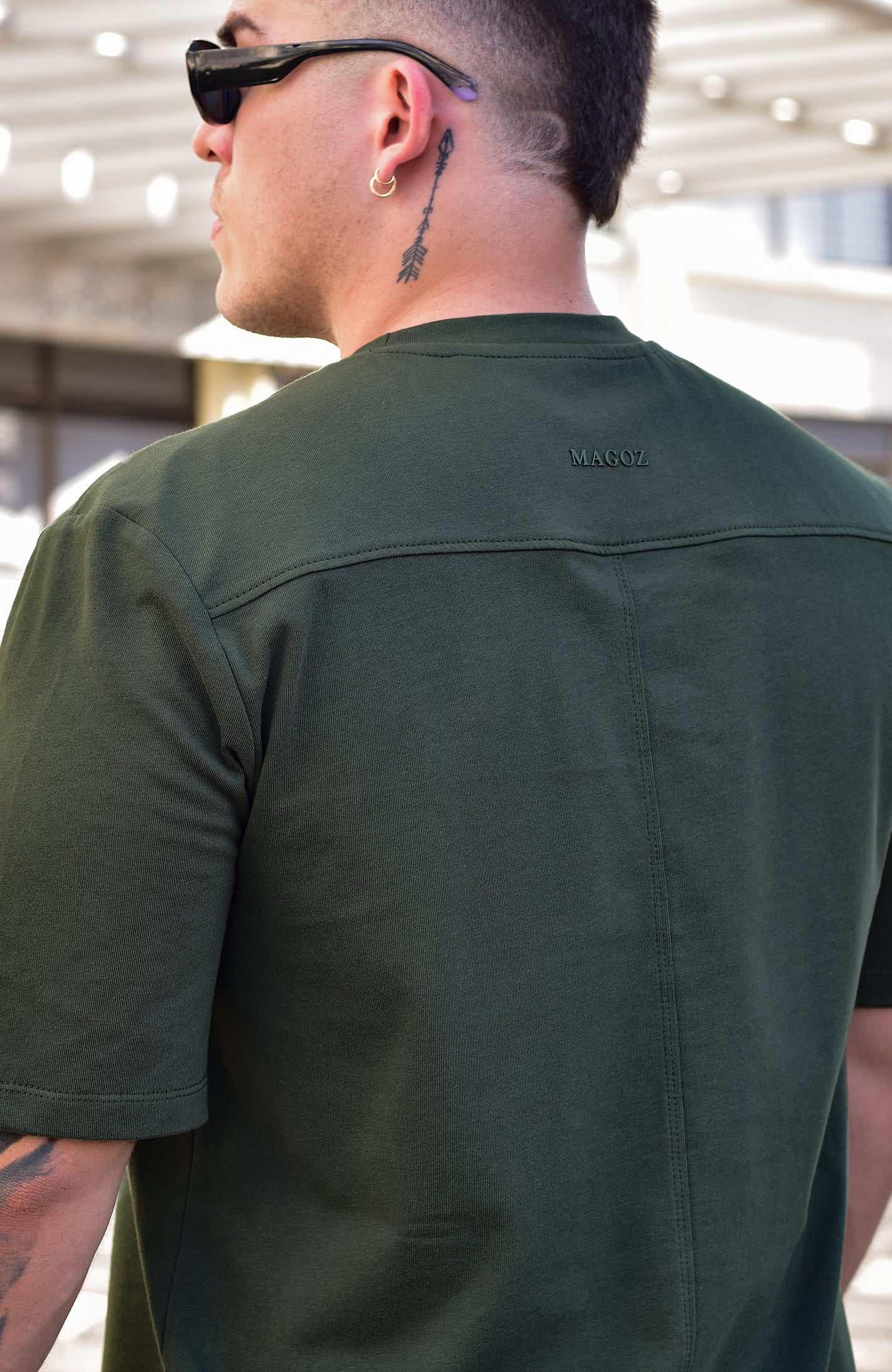 TSHIRT OVERSIZED TORONTO MZ VERDE